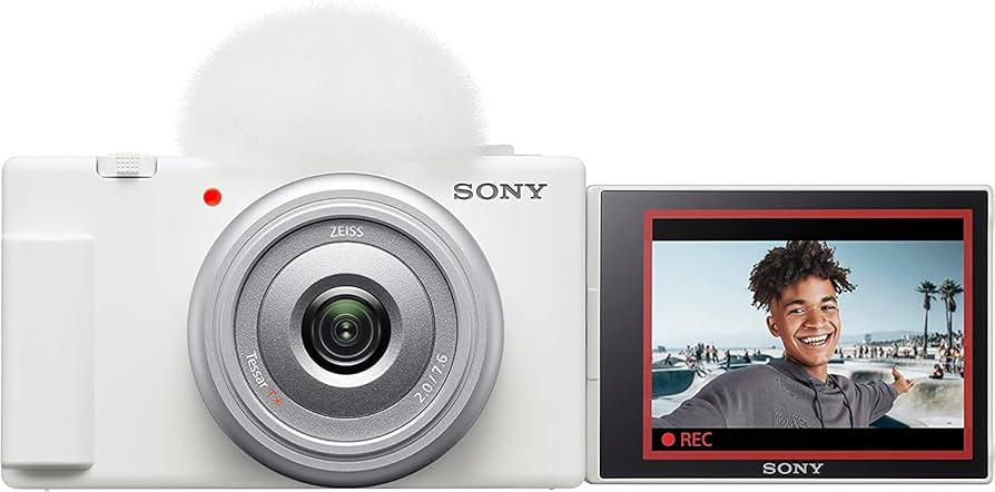 Amazon.com : Sony ZV-1F Vlog Camera for Content Creators and